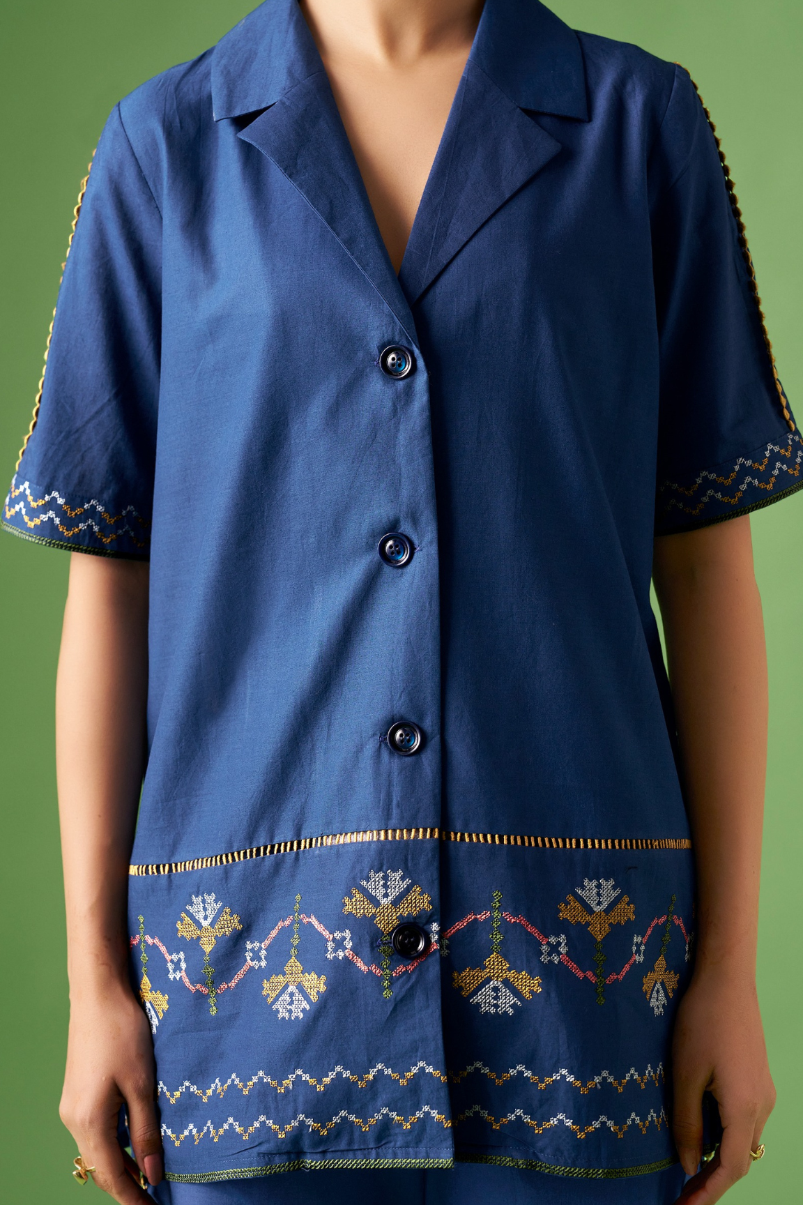 Blue Pure Cotton Co-Ords