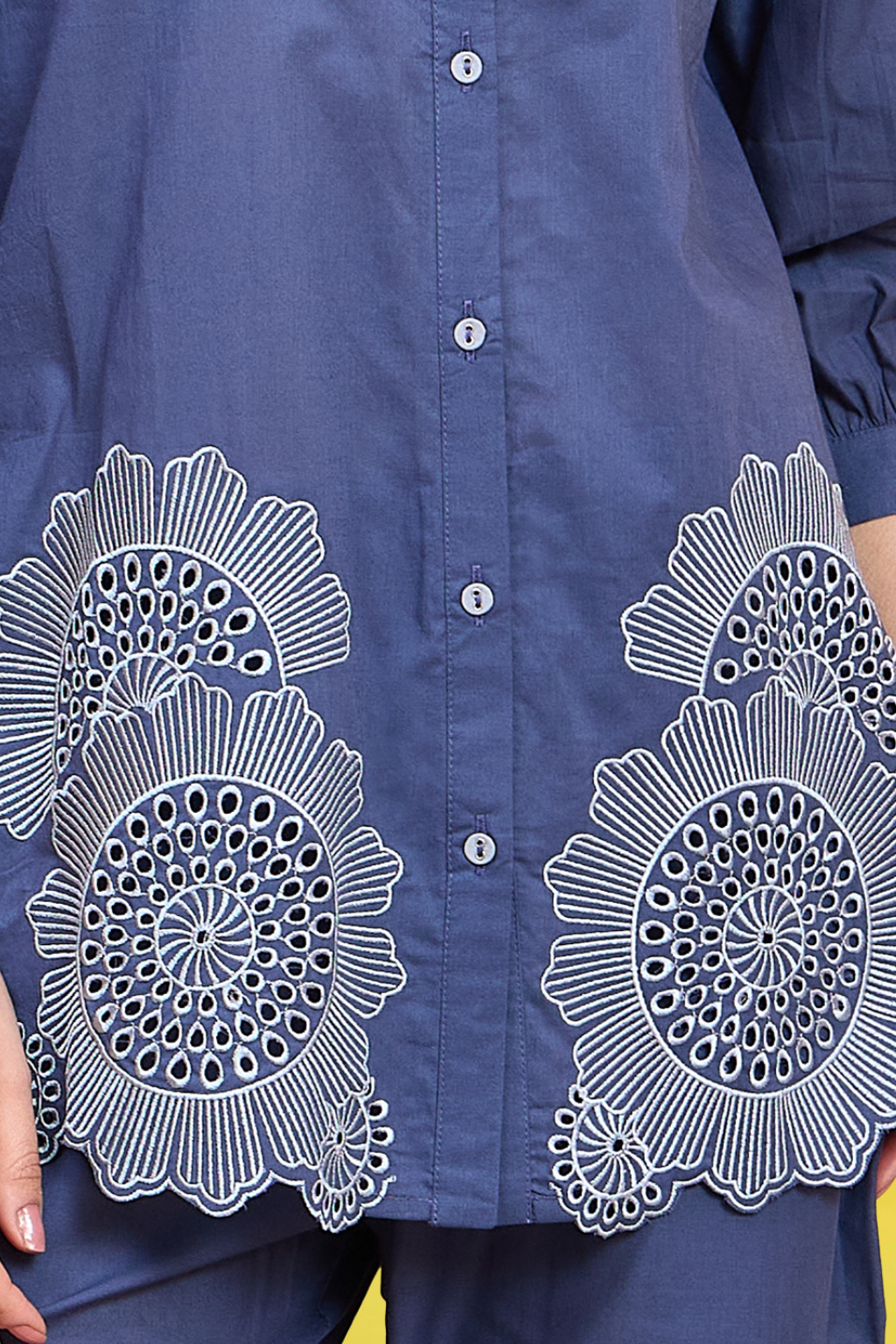 Blue Pure Cotton Co-ords